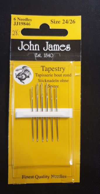 Hovedbilde JJames Stramajnål nr. 24/ 26 u/ spiss