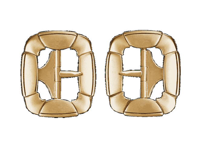 Hovedbilde Kne/ vest spenne 033811 m/stick messing