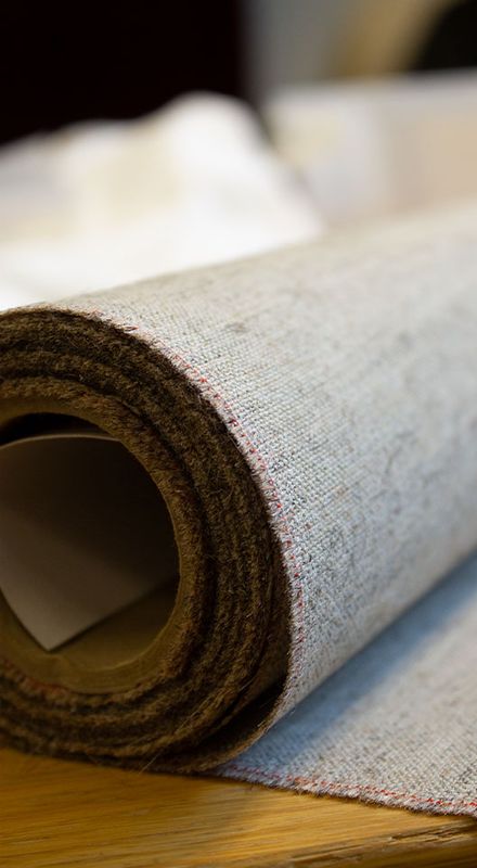 Innleggsstoff lin/bomull