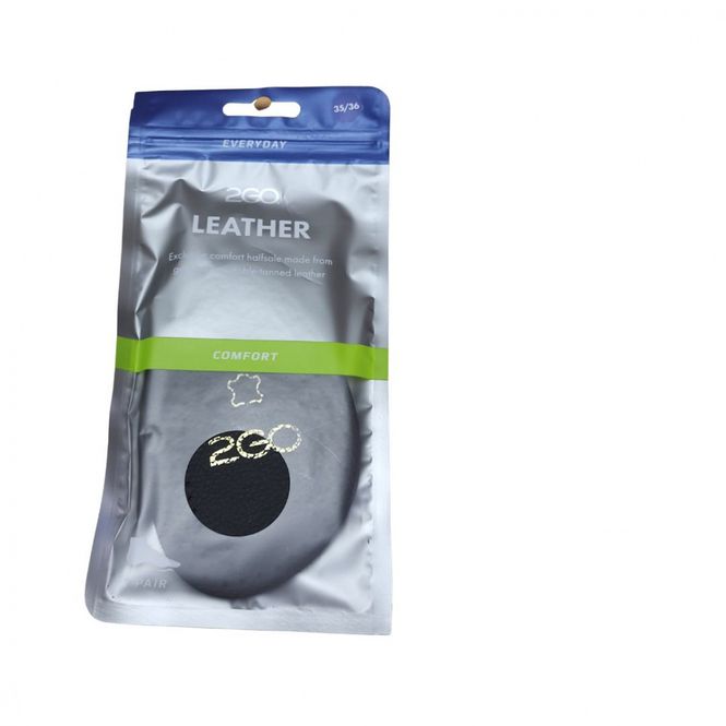 Hovedbilde 2GO Halvsåle - Leather black str 35/36