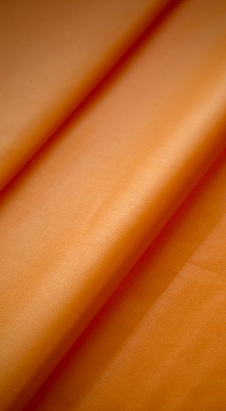 Bomull chintz oransje 