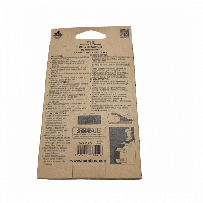 Hovedbilde Hemline Quilting clips/ sy klyper