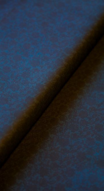 Hovedbilde Bomullslerret blå 251