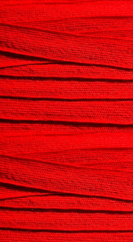 Strikkebånd/ Ullbånd rød 25mm