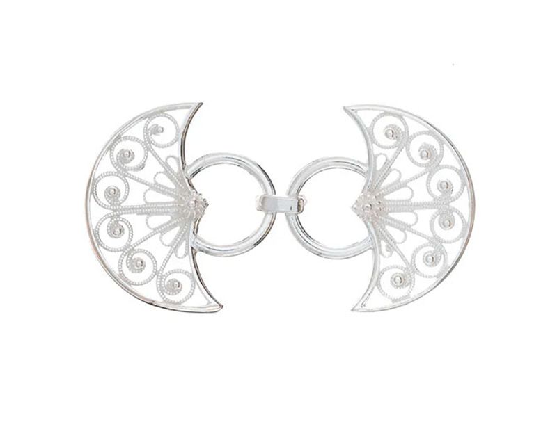 Capehekte 035 400 Bergensbunad kvit. 