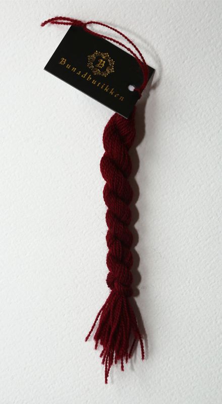 Hifa Perle 70 brodergarn nr  8-497 Burgunder