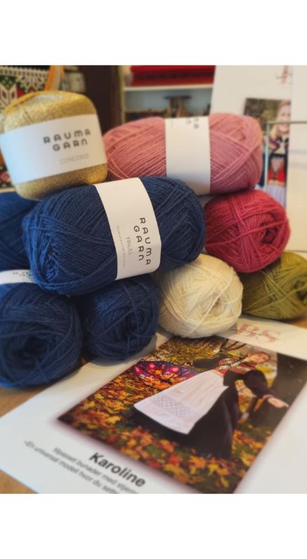 Bunadstrikk strikkepakke 