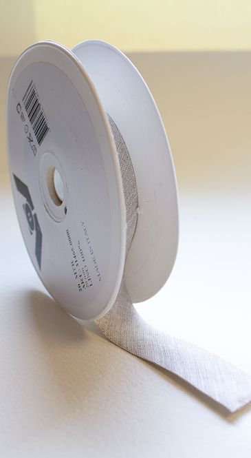 Hovedbilde Skråbånd 100% lin 20mm